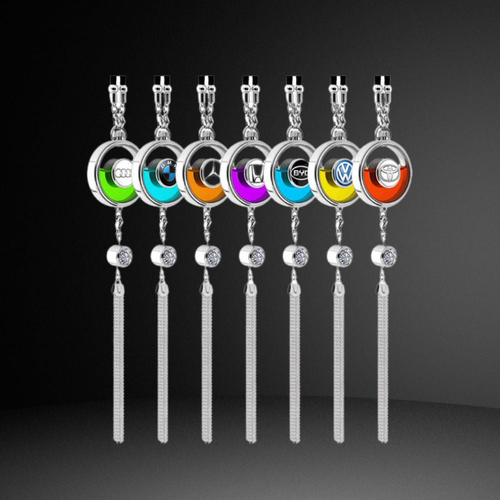 Gepersonaliseerde geurverfrisser voor in de auto