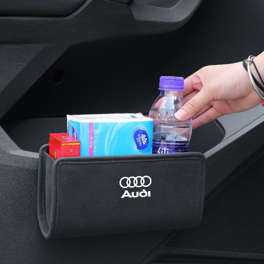 Multifunctional Car Trash Bin and Organizer