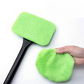 Car window cleaning brush (2 microfibers included)